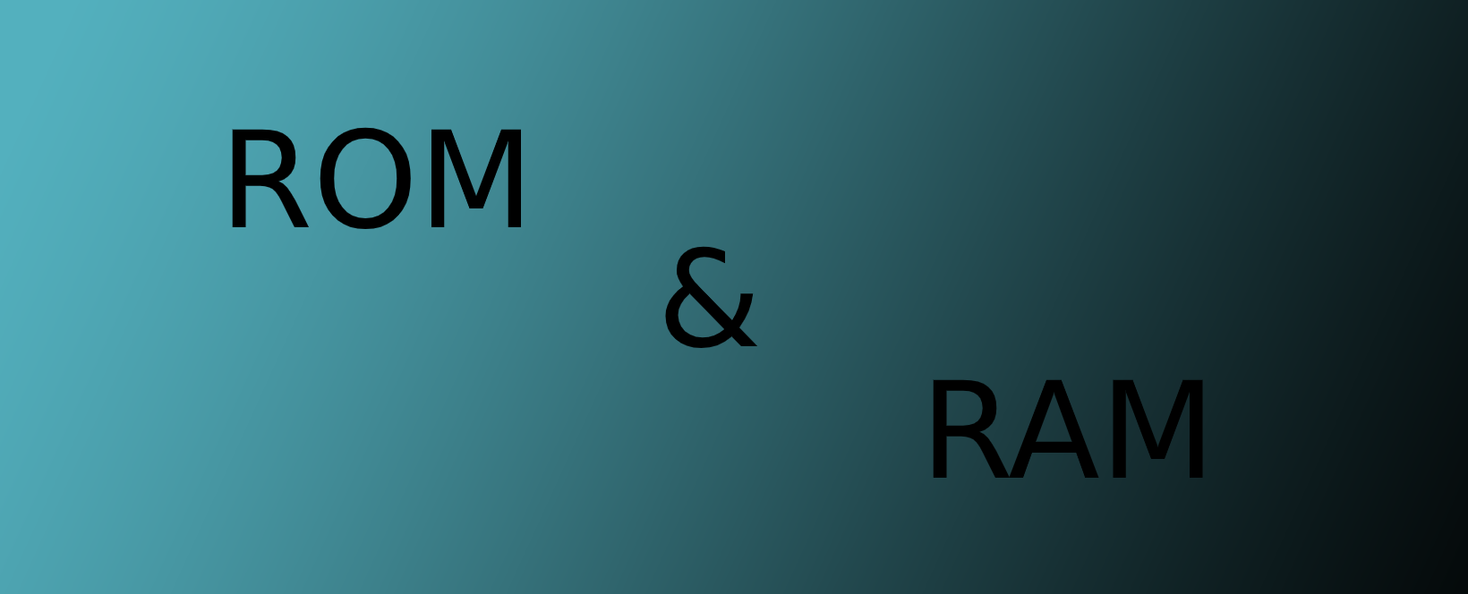 Ram และ Rom 